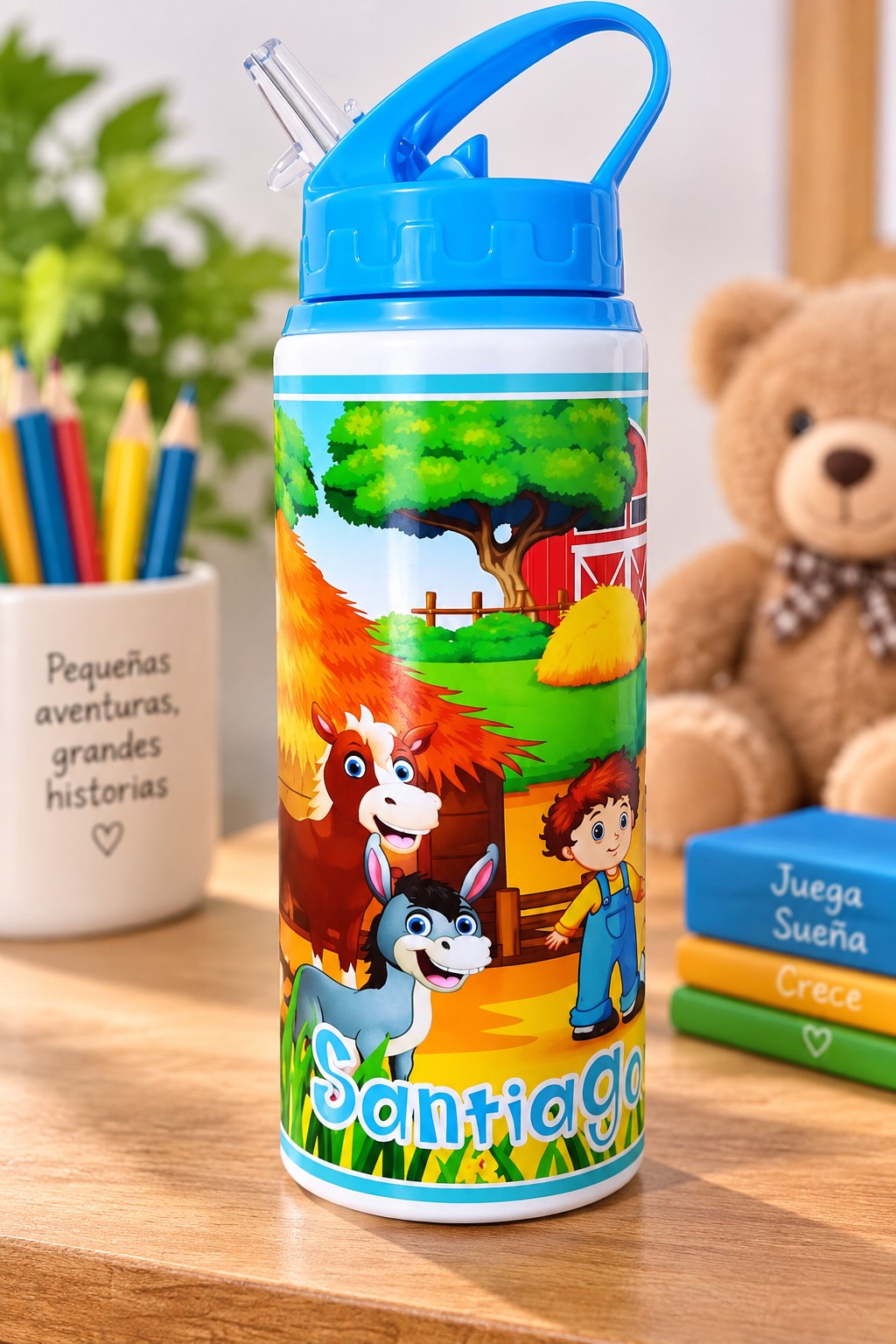 Botellas y termos infantiles personalizados